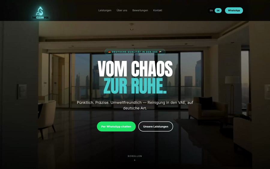 Cleanfox — Dubai Cleaning Service